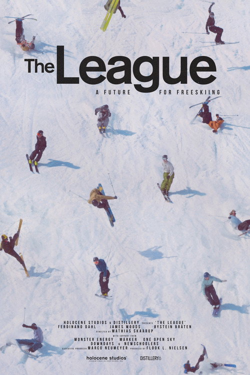Movie poster for The League - a Future for Freeskiing (2024)