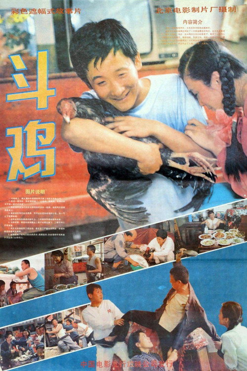 Movie poster for 斗鸡 (1990)