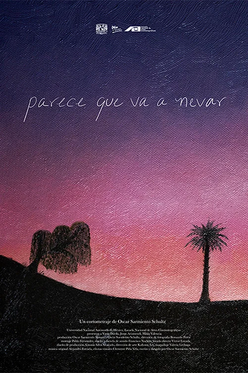 Movie poster for Parece que va a nevar (2022)