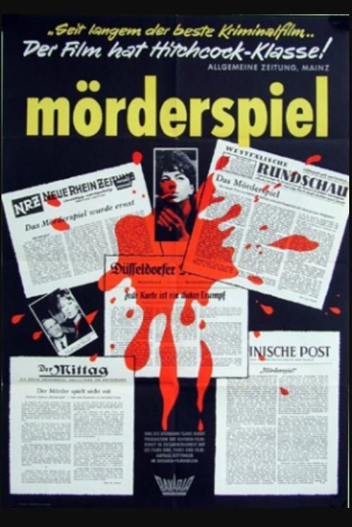 Movie poster for Murder Party (1961)
