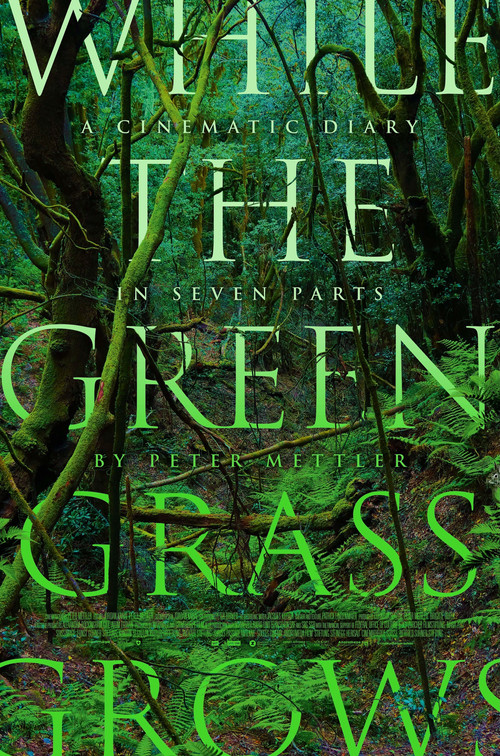 Movie poster for While the Green Grass Grows: A Diary in Seven Parts (2025)