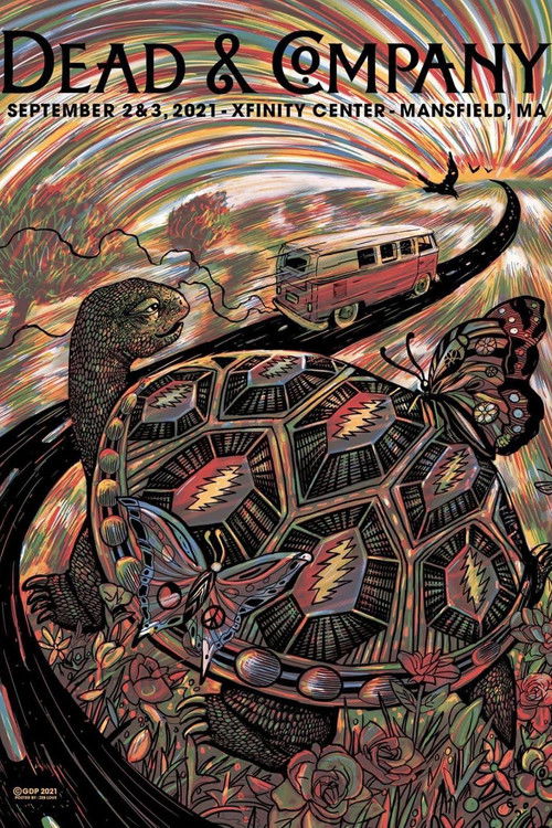 Movie poster for Dead & Company: 2021-09-02 Xfinity Center, Mansfield, MA (2021)