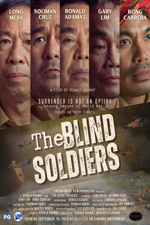 Movie poster for The Blind Soldiers (2023)