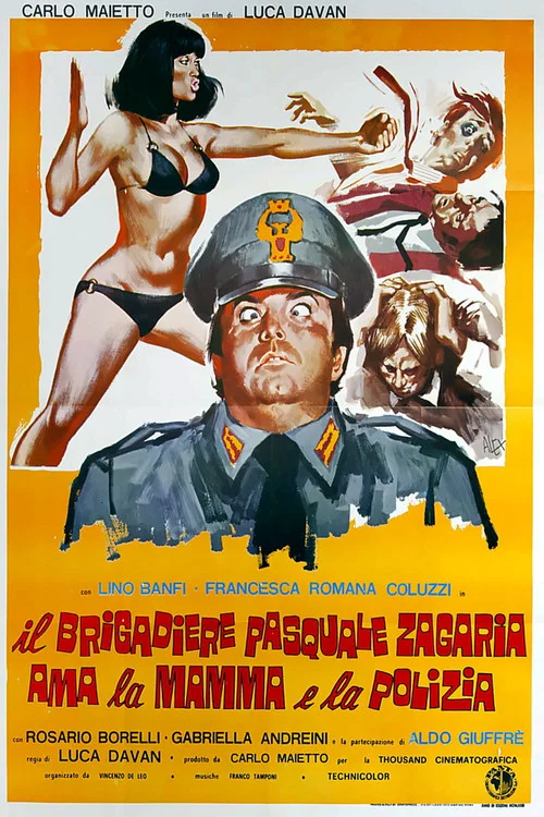 Movie poster for Il brigadiere Pasquale Zagaria ama la mamma e la polizia (1973)
