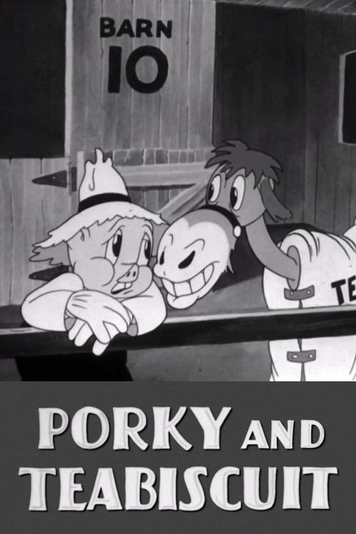 Movie poster for Porky and Teabiscuit (1939)