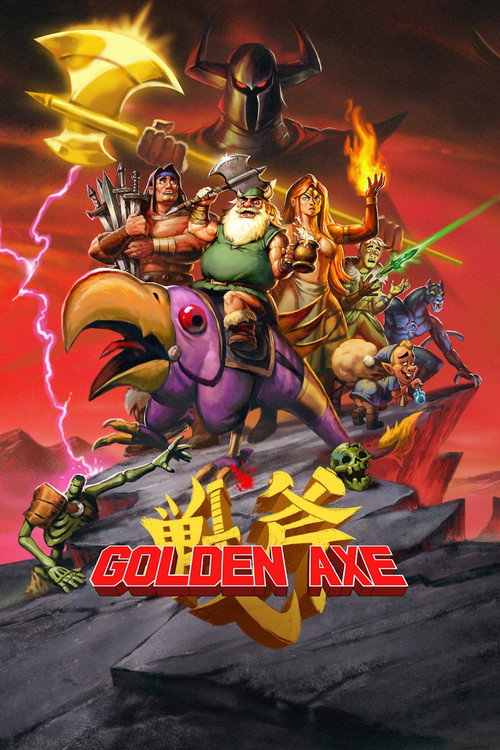 Series poster for Golden Axe (2026)