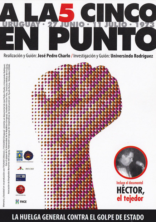 Movie poster for At Five on the Dot (2004)