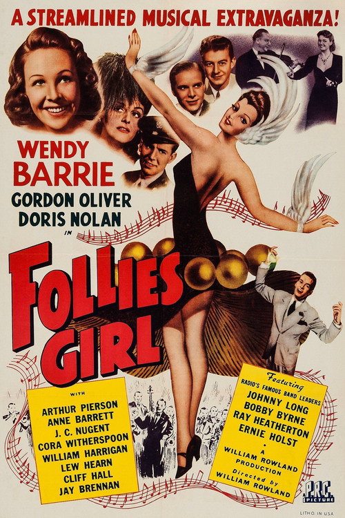 Movie poster for Follies Girl (1943)