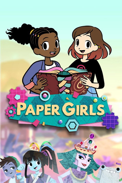 Series poster for The Paper Girls Show (2020)