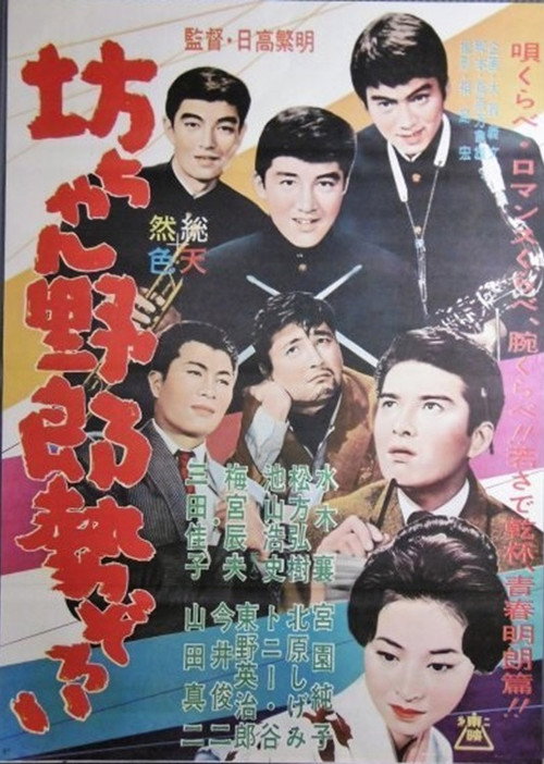 Movie poster for Botchan yarō seizoroi (1961)