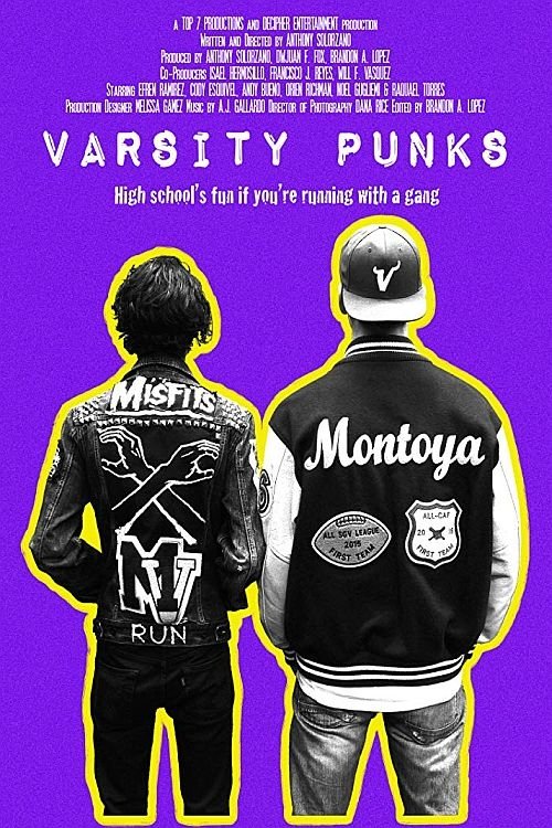 Movie poster for Varsity Punks (2017)