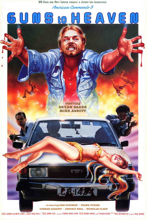 Movie poster for American Commando 9: Guns to Heaven (1989)