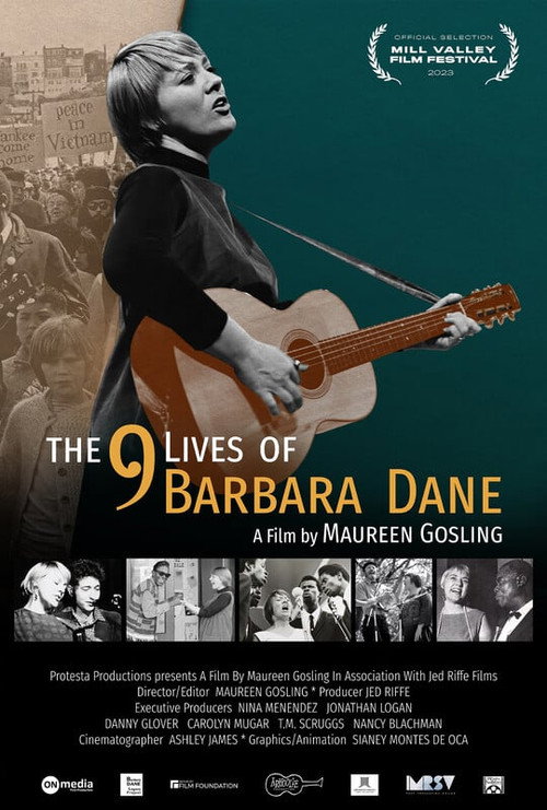 Movie poster for The 9 Lives of Barbara Dane (2023)
