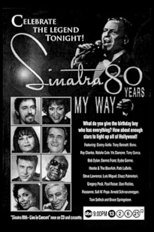 Movie poster for Sinatra: 80 Years My Way (1995)