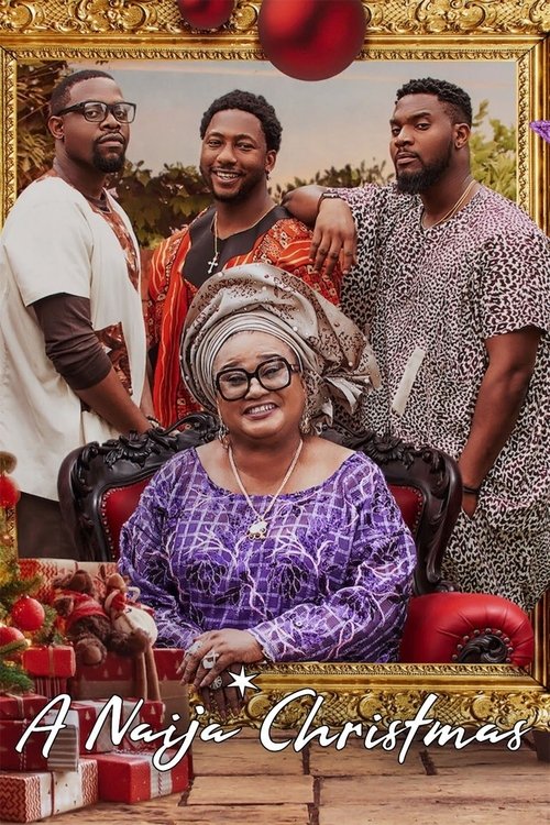 Movie poster for A Naija Christmas (2021)