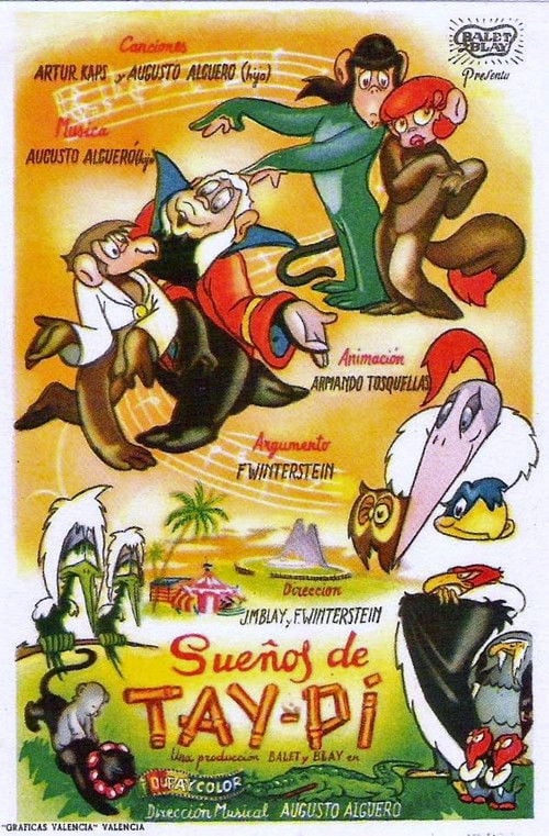 Movie poster for Tay-Pi's Dreams (1952)