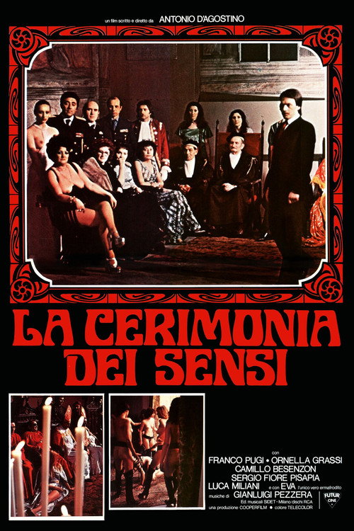 Movie poster for The Ceremony of The Senses (1979)