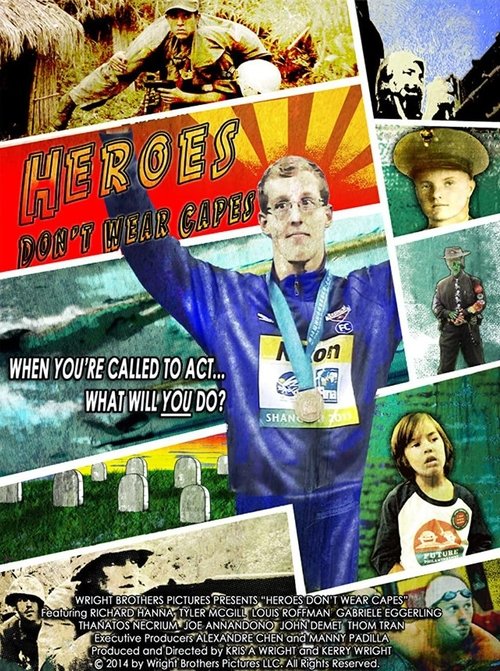 Movie poster for Heroes Don't Wear Capes (2019)
