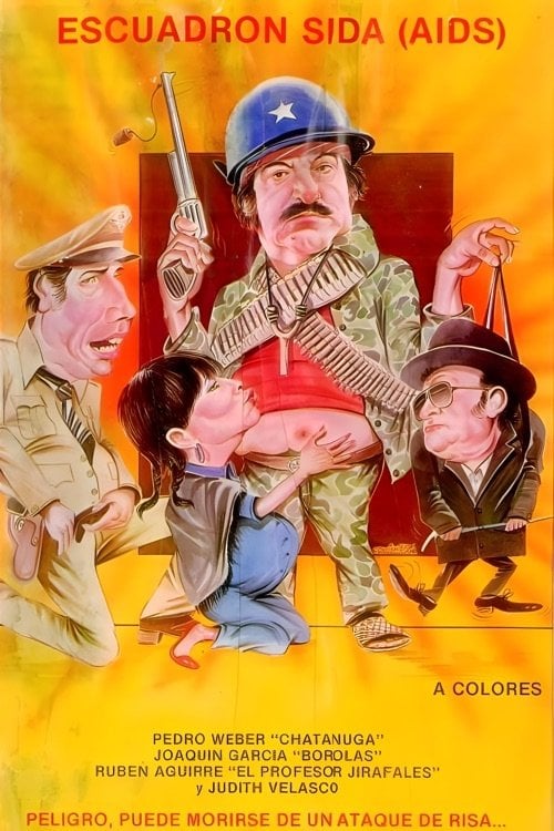 Movie poster for Escuadrón sida (1987)