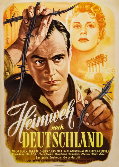 Movie poster for Heimweh nach Deutschland (1954)