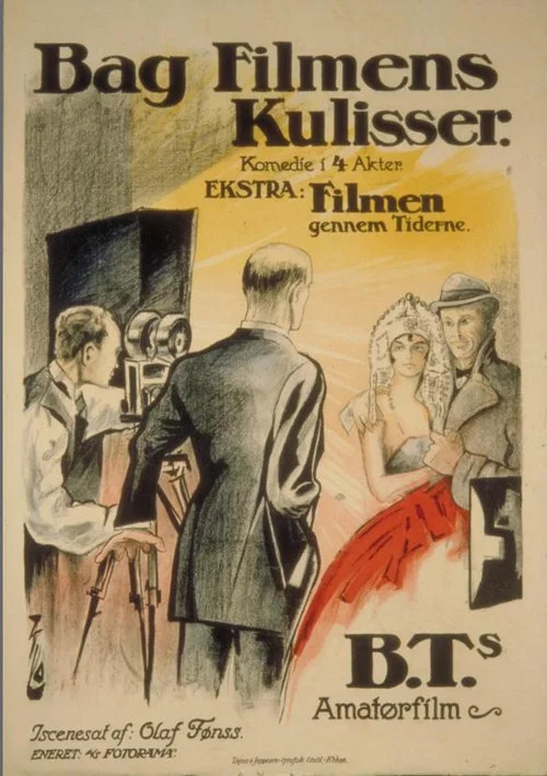 Movie poster for Behind the Scenes (1923)