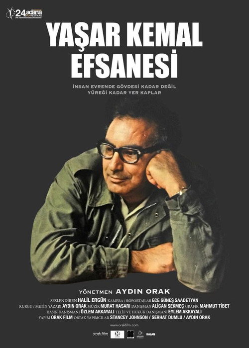 Movie poster for The Legend of Yasar Kemal (2017)
