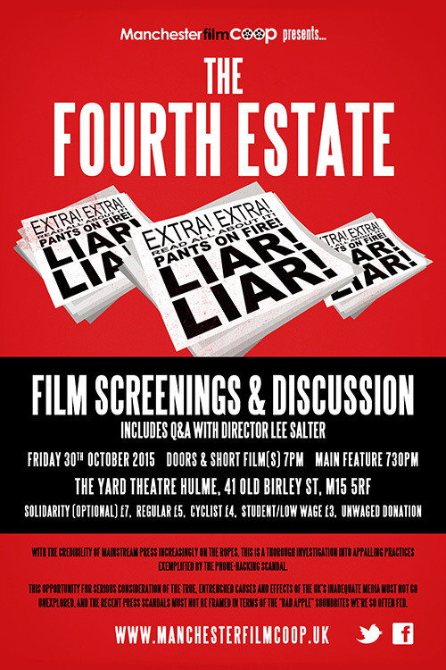 Movie poster for The Fourth Estate (2015)