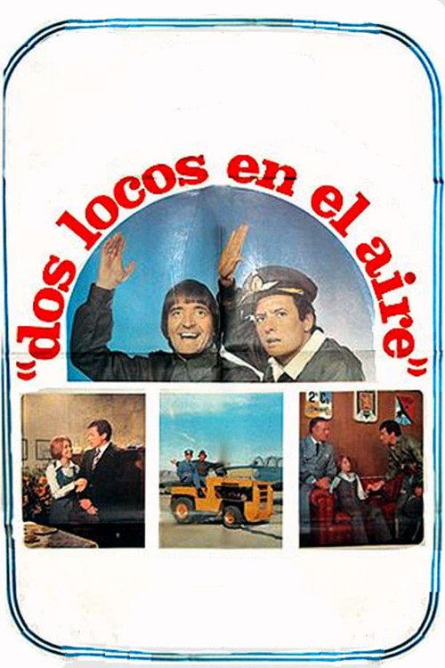 Movie poster for Dos locos en el aire (1976)