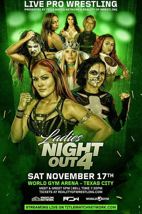 Movie poster for ROW Ladies Night Out 4 (2018)