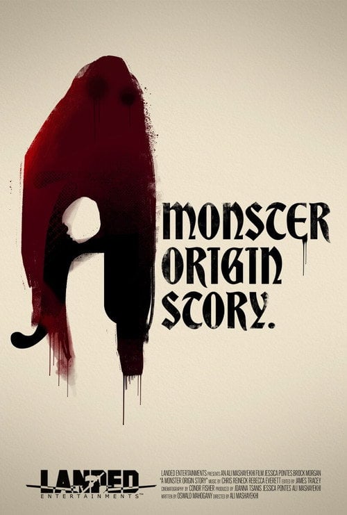 Movie poster for A Monster Origin Story (2021)