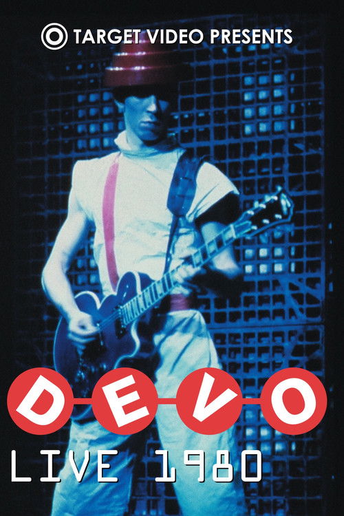 DEVO | Live 1980 poster