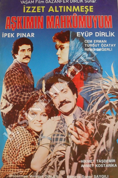Movie poster for Aşkımın Mahkumuyum (1988)