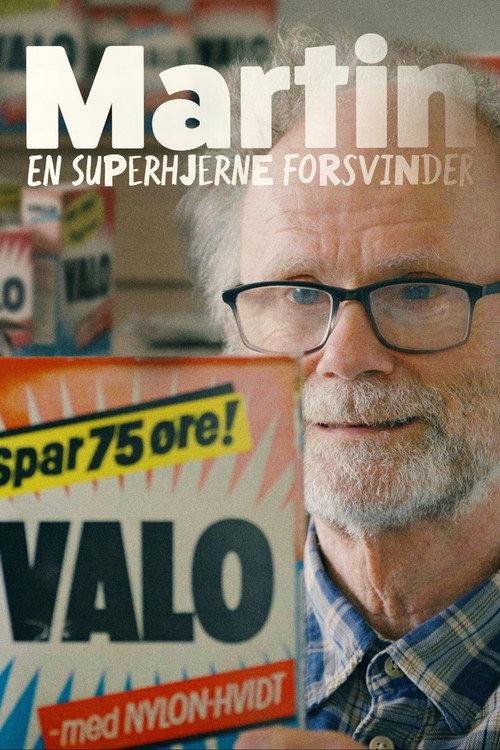 Movie poster for Martin - En superhjerne forsvinder (2026)