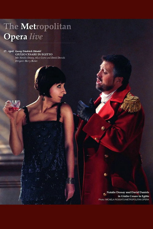 Movie poster for The Metropolitan Opera: Giulio Cesare (2013)
