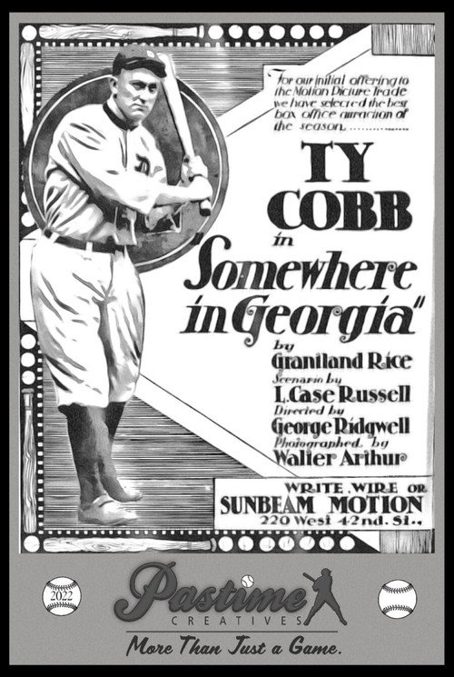 Movie poster for Somewhere in Georgia (1917)