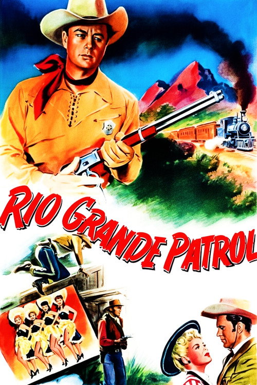 Movie poster for Rio Grande Patrol (1950)