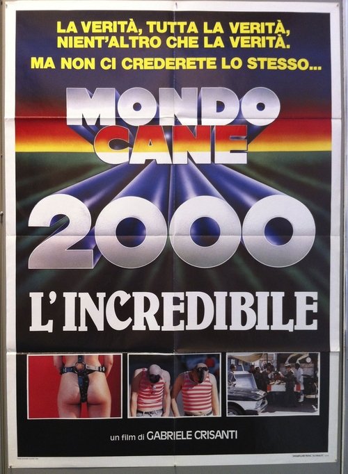 Movie poster for Mondo Cane 2000 -The Incredible (1988)