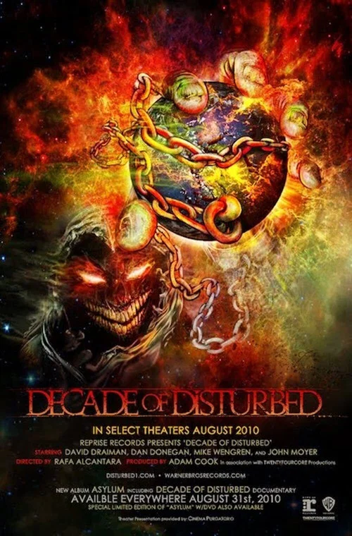 Movie poster for Decade of Disturbed (2010)