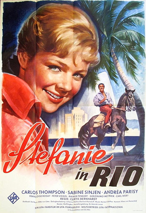 Movie poster for Stefanie in Rio (1960)