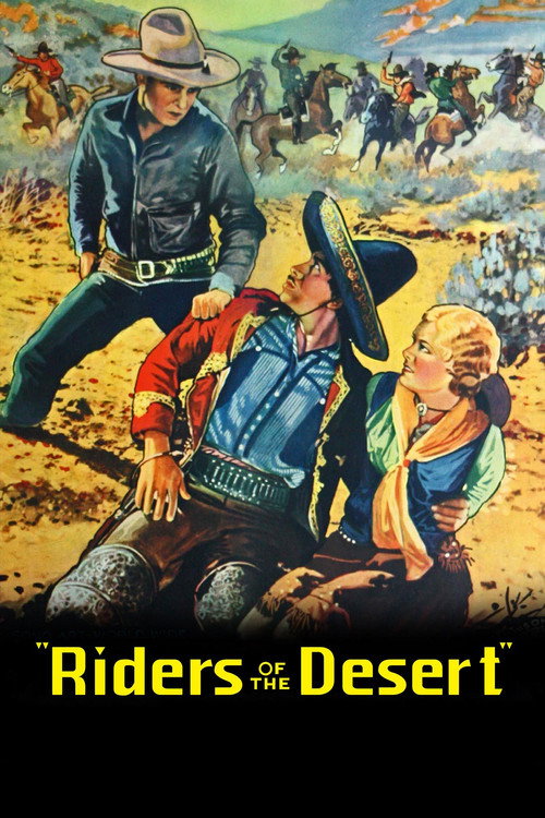 Movie poster for Riders of the Desert (1932)