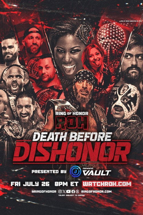 Movie poster for ROH: Death Before Dishonor 2024 (2024)