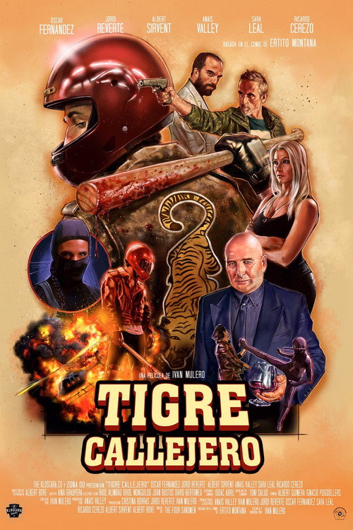Movie poster for Tigre Callejero (2021)