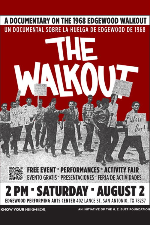 Movie poster for The Walkout (2025)