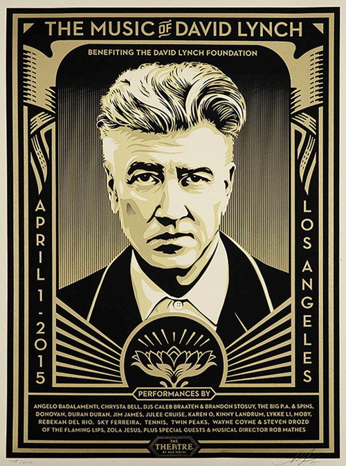 Movie poster for The Music of David Lynch (2016)