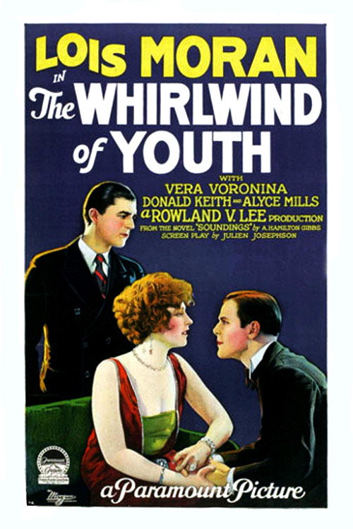 Movie poster for The Whirlwind of Youth (1927)