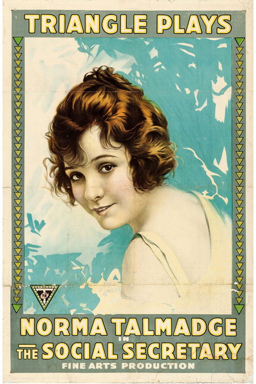 Movie poster for The Social Secretary (1916)