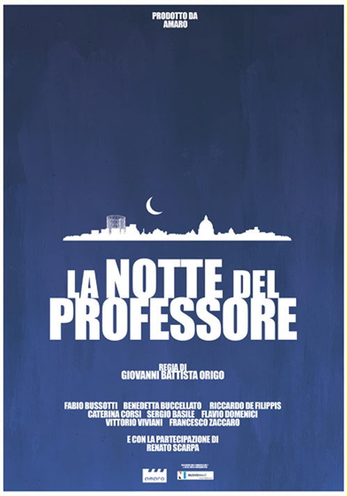 Movie poster for The professor's night (2016)