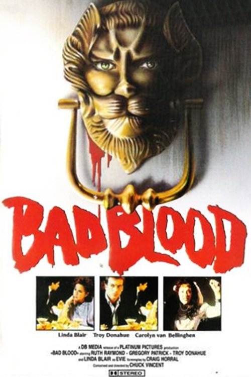 Movie poster for Bad Blood (1988)