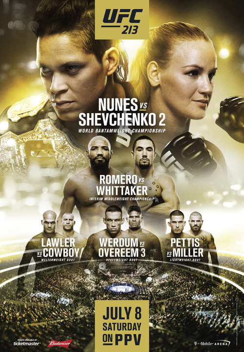 Movie poster for UFC 213: Romero vs. Whittaker (2017)