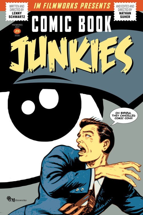 Movie poster for Comic Book Junkies (2020)